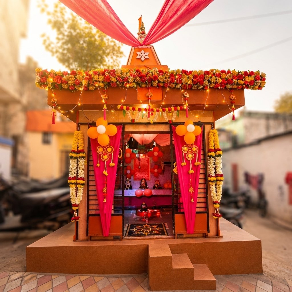 Private Shiva Mandir inside the premises of Vedika Yatri Grah, Ujjain