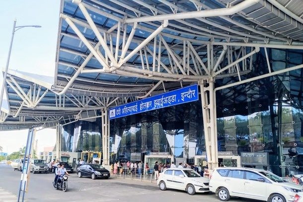 Indore Airport route to Ujjain