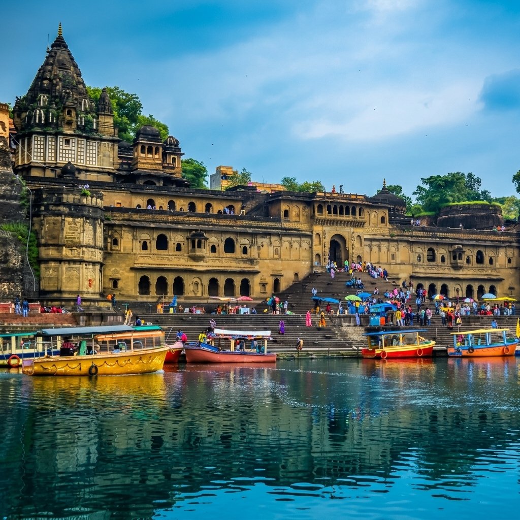 Maheshwar Fort and Ahilya Ghat day trip from Ujjain